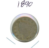 1890 Liberty Nickel