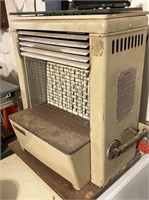 Natural gas heater.