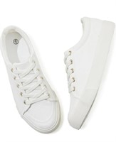 6.5 size Adokoo Sneakers for Women Canvas Low Top