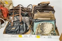 2-Flats of Assorted Hand Bags