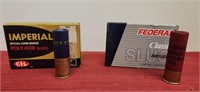 Federal 12 ga 3in shotshells, Qty 5 
Imperial 12