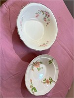 2 Bowls (Incl. Homer Laughlin Virginia Rose &