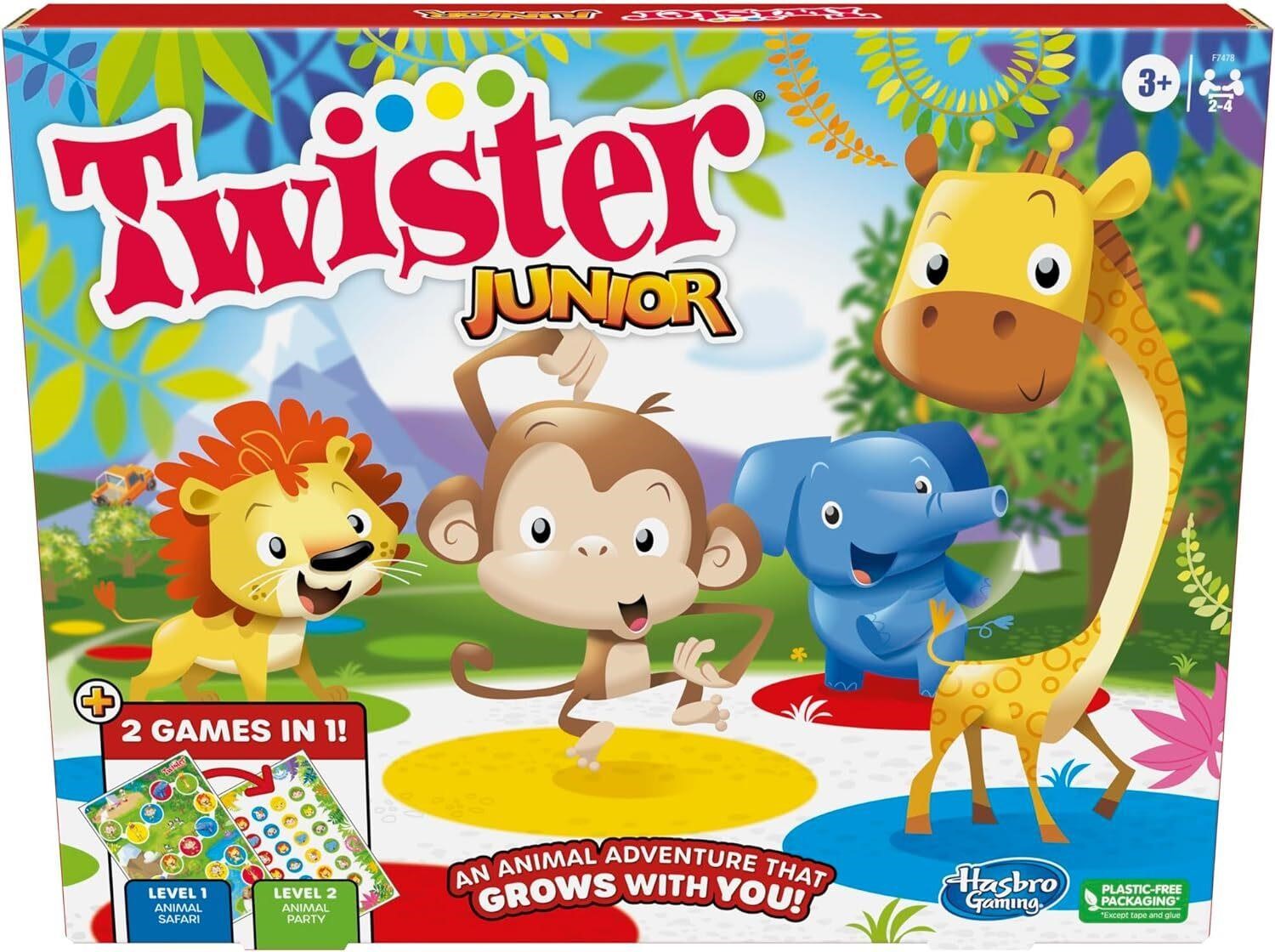 Twister Jr. Animal Adventure 2-Sided Mat
