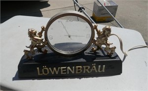 Lowenbrau Clock 13 1/2"L
