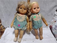 Two Vintage "Tiny Chatty" Dolls