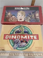 Board games, Home Alone & Dinomite