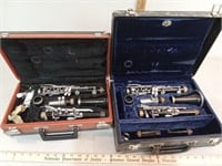 Clarinets with cases