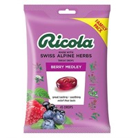 Ricola Berry Medley Throat Drops - 70 Count