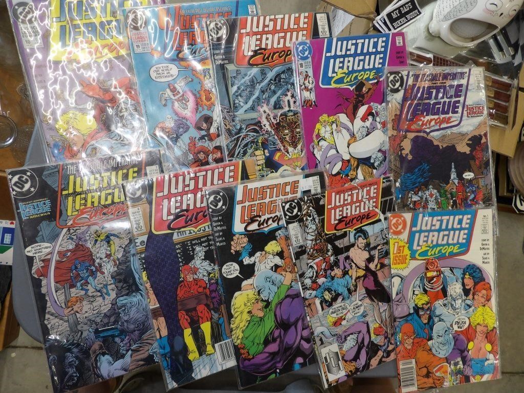 Justice League Europe Comic Books