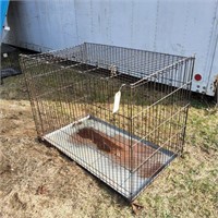 YD Dog Crate 29x36x48" with Tray
