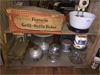 Sunbeam Vintage Mixer with Bowl, Waffle