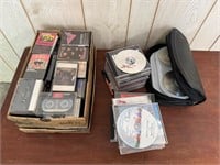 Cassette Tapes, CD's & CD Cases