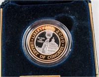 Coin 2000-W $10 Gold & Platinum Commemorative Coin