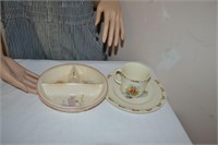 vtg Child's dishes