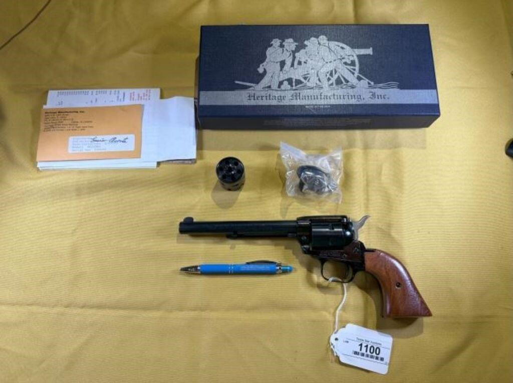 HERITAGE MFG ROUGH RIDER 22 CALIBER REVOLVER