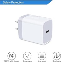 20W PD USB C Fast Charger Compatible for Google P