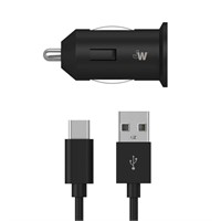 Jst Wireless 2.4A/12W 1-Port USB-a Car Charger...