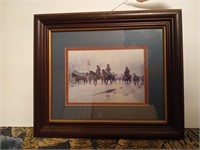 Horses for the Confederacy by G. Harvey framed