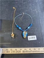 Two Costume Jewelry Necklaces