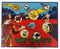 Vintage Davy Crockett Frontier Target