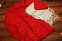 Women’s Asian shirt and scarf