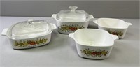 Spice of Life Corning Ware Lidded Dishes (#3)