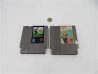 2 jeux Nintendo NES de Golf