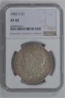 1902-S Morgan Silver Dollar