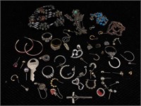 Assorted Jewelry - Some Silver