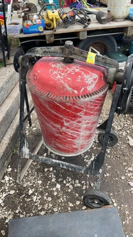 Electric concrete mixer (untested)