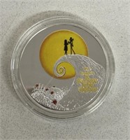 2019 NIGHTMARE BEFORE CHRISTMAS $10 1oz COIN