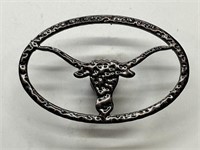 (20) Longhorn Metal Drawer Pulls - Black w/
