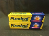 Fixodent Ultra max hold , set of 2