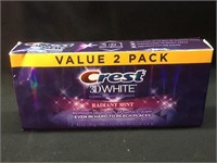 Crest 3D white radiant mint toothpaste