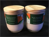 Ever Spring winter citrus & pine candle