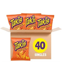 Takis Rolls Intense Nacho  40 bags  1 oz Each