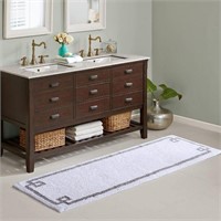 Madison Park Evan 100% Cotton Bathroom Rug