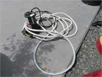 1/2 hp transfer utility pump w/hose