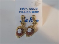 14kt gold filled earrings