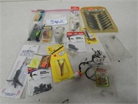 Weights, lures, jigs, worms
