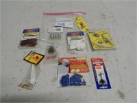 Worm lures, spinners and other