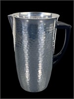 Hammered Aluminum MCM Pitcher w/Bakealite Handle