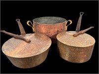 Bulthaup Copper Pot Pans - Made in France