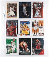(9) x SPORTS CARDS