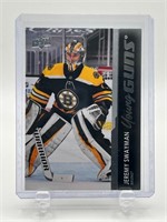 Jeremy Swayman Rookie Young Guns Hockey Card