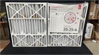 2 - Honeywell Air Filters 20x25x4 See Pictures