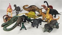 ASSORTED LOT OF VARIOUS BRAND DINOSAUR FIGURES