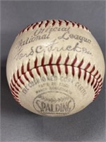 1950's Autographed Baseball- 5 Players