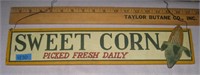 Metal Sweet Corn Vintage Style Home Decor Sign