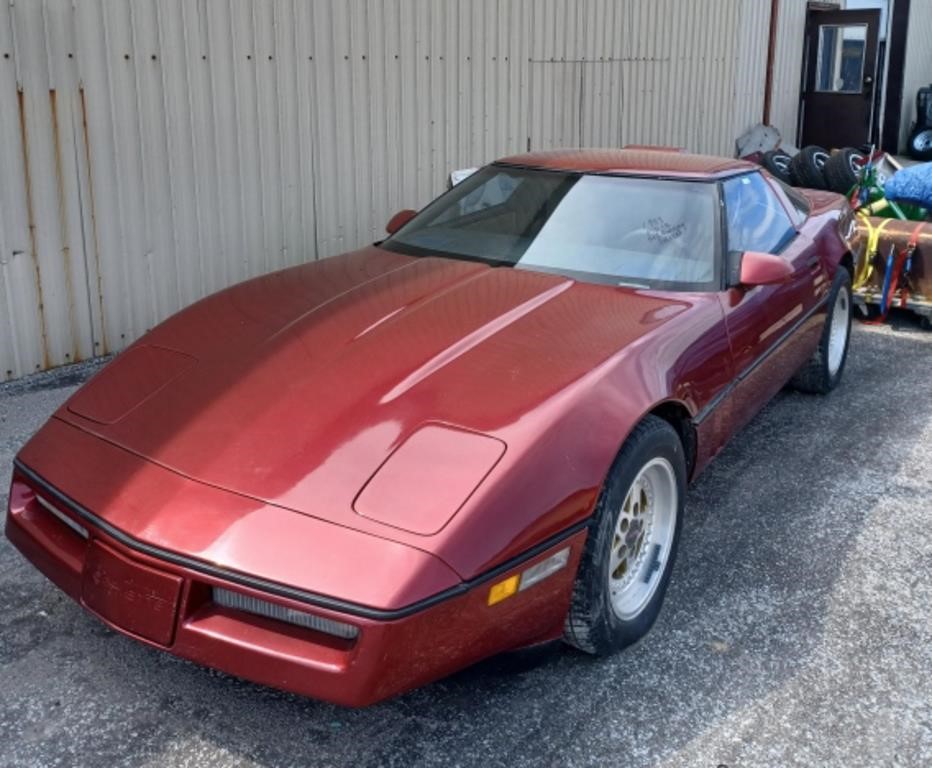 1987 corvette. Not Currently Running.  1396124km